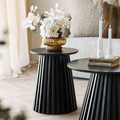 House Nordic Osaka pyöreä apupöytä Ø40 cm tammi